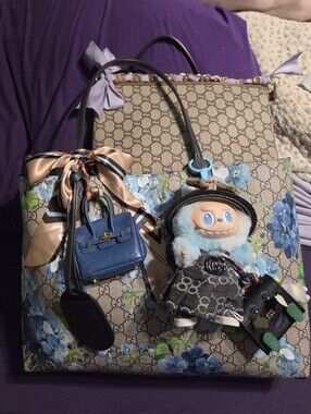 GUCCI RARE FLORAL TOTE and accessories